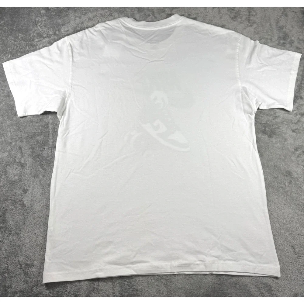 Nike Sportswear Panda Dunk Loose Fit Graphic Tee White Size Large HQ9244-100